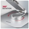 AXAGON Podstawa do laptopów aluminiowa STND-LR 10-17.3 cala regulowane kąty nachylenia, obrót o 360 stopni, Szara
